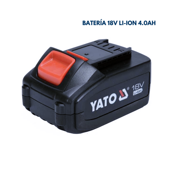 Batería 18V Li-ion 4.O AH YATO