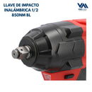 Llave de Impacto Inalámbrica 1/2 - 850NM BL