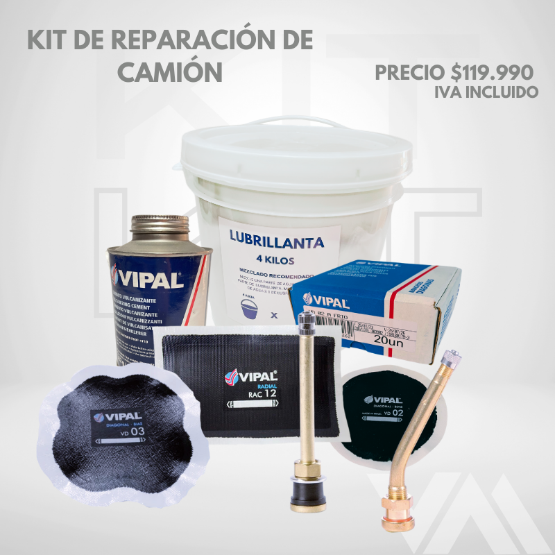 Kit Vulca Reparación Camión