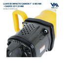Llave de Impacto Neumática Camion 1" - 4.180 Nm + Dados 32 y 33 mm ACO