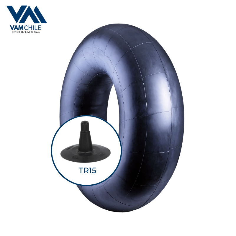 Cámara para Neumático 12.5/80R18 Válvula TR15 Retro Del