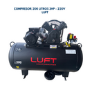 Compresor 200 Litros 3HP 220V - LUFT