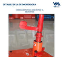 Desmontadora Portátil de Neumáticos para Camiones 16” a 22.5” | 220V