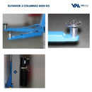 Elevador 4000kg de 2 Columnas