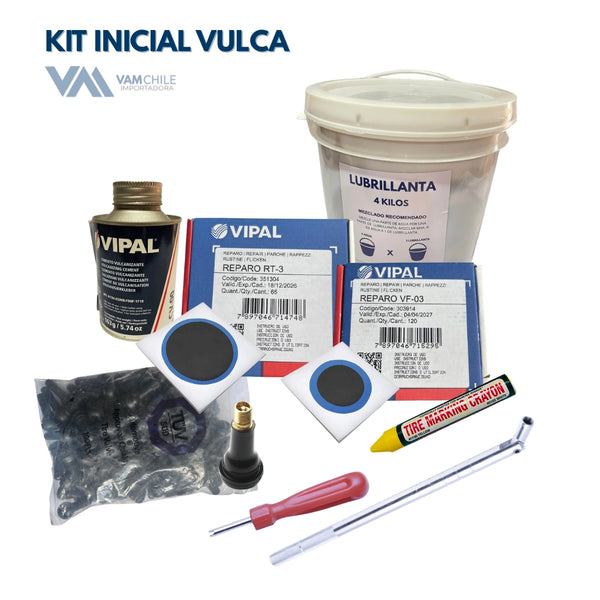 Kit Inicial Vulca  |  Insumos Básicos de Vulcanización