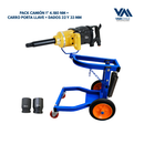 Pack Camión 4.180 Nm | Llave de Impacto 1” + Carro Porta Llave + Dados 32 y 33 mm