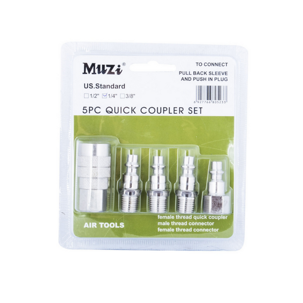 Kit de Acoples Rápidos 5 PCS Muzzi