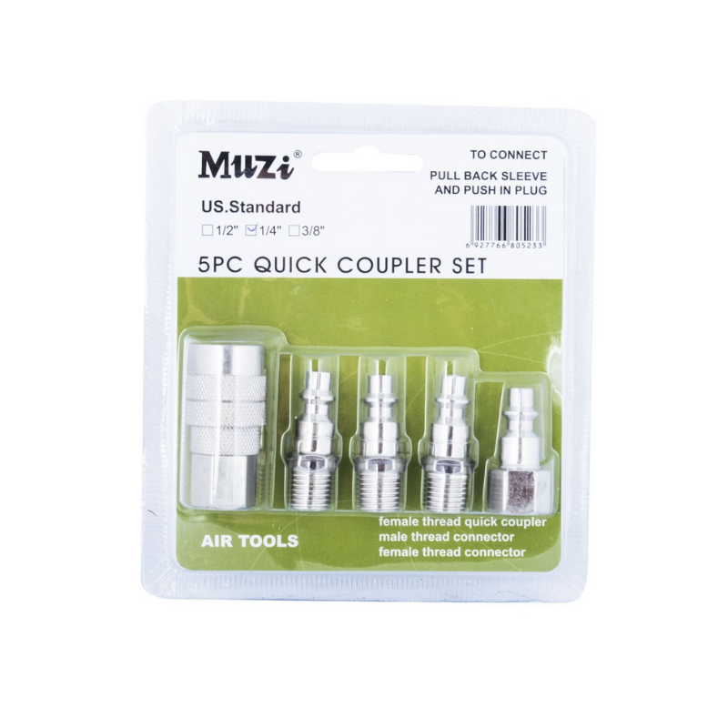 Kit de Acoples Rápidos 5 PCS Muzzi